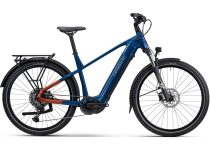 Haibike TREKKING 4 High - High blue:orange:silver