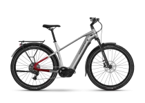 Haibike TREKKING 7 High - High soft grey:red:blue