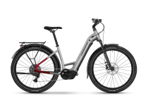 Haibike TREKKING 7 Low - Low soft grey:red:blue