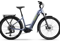 Haibike TREKKING 7.5 Low - Low blue slate:yellow - gloss